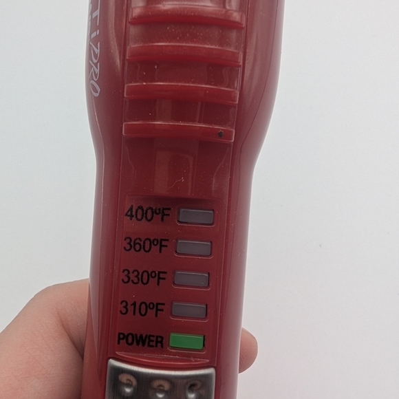 Infiniti Pro by Conair Tourmaline Ceramic Curling Wand - Red - CD117RG - Picture 10 of 14